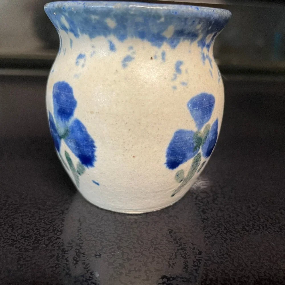VTG D Kubal Signed Pottery Small Jug Cup